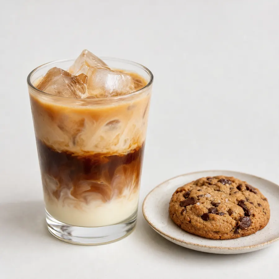 Iced Spanish latte
